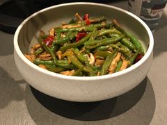 豆角丝炒肉拌转百刀-日上三甘(三里屯店)
