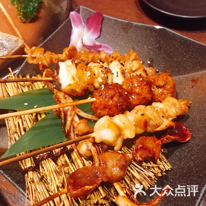 和泉日本料理烤串拼盘图片-北京日本料理-大众点评网