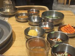 自助调料区-姜虎东白丁烤肉(苏州中心店)