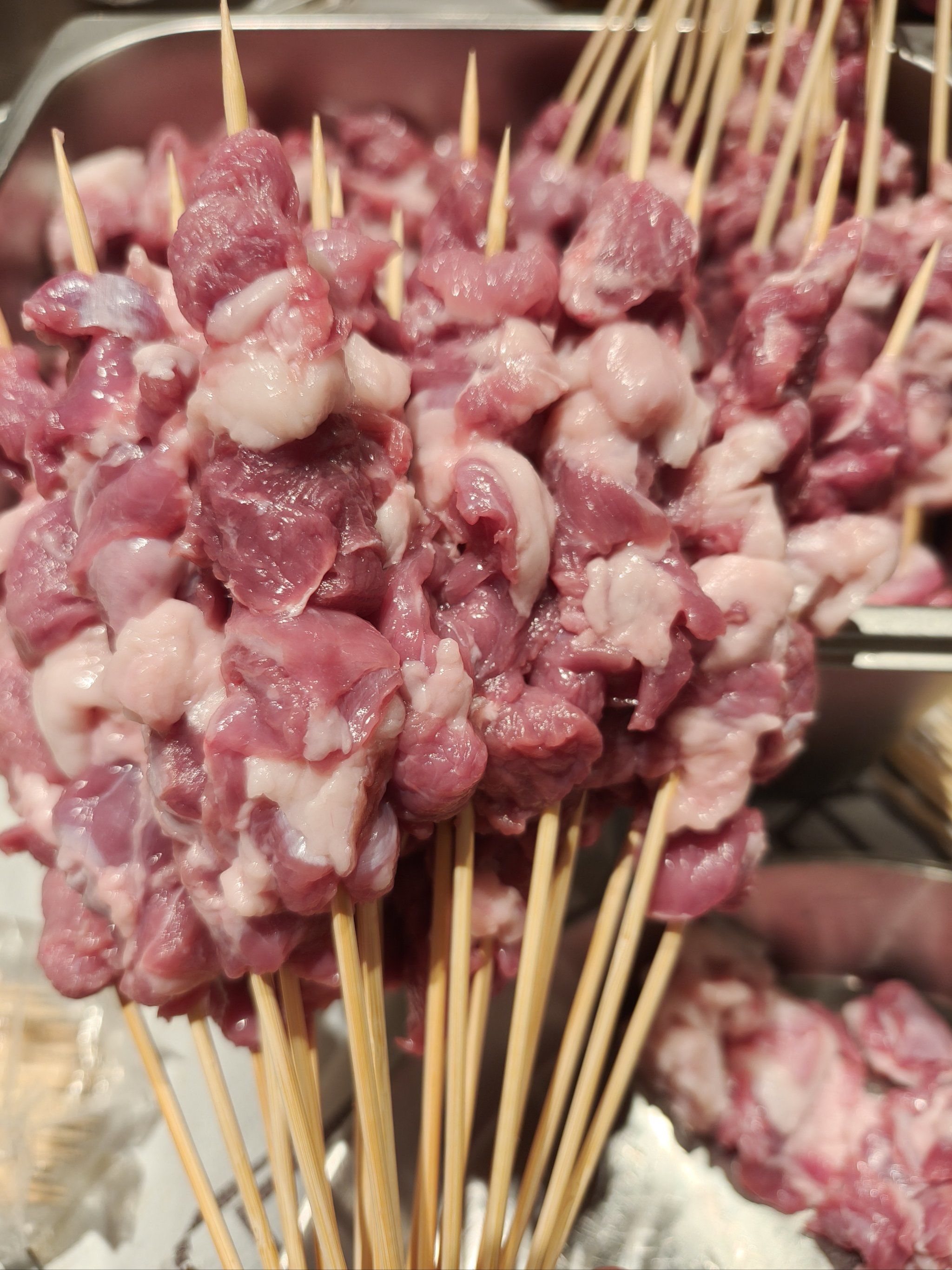 烤羊肉串  羊肉串的诱惑