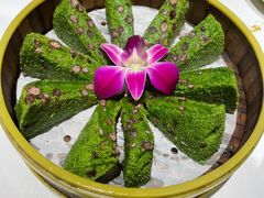 艾香青汁糕-阿露佳·舌尖上的安吉菜