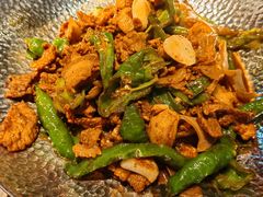 辣椒炒黑猪肉-彭耕记猪油炒小菜(吉联mall店)