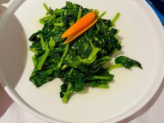 清炒豌豆尖-106餐厅(山水文园店)