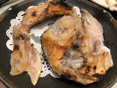 煎三文鱼鱼头-大渔铁板烧(东城店)