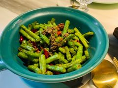 黑松露肉沫四季豆-蜜桃花开·中西融合菜E&W(南长街店)