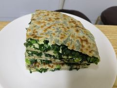 韭菜鸡蛋馅饼-京东程记肉饼店