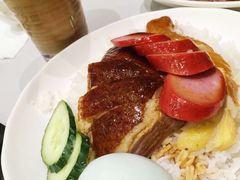 双拼烧味饭-深井陈记烧鹅酒家(新填地街店)