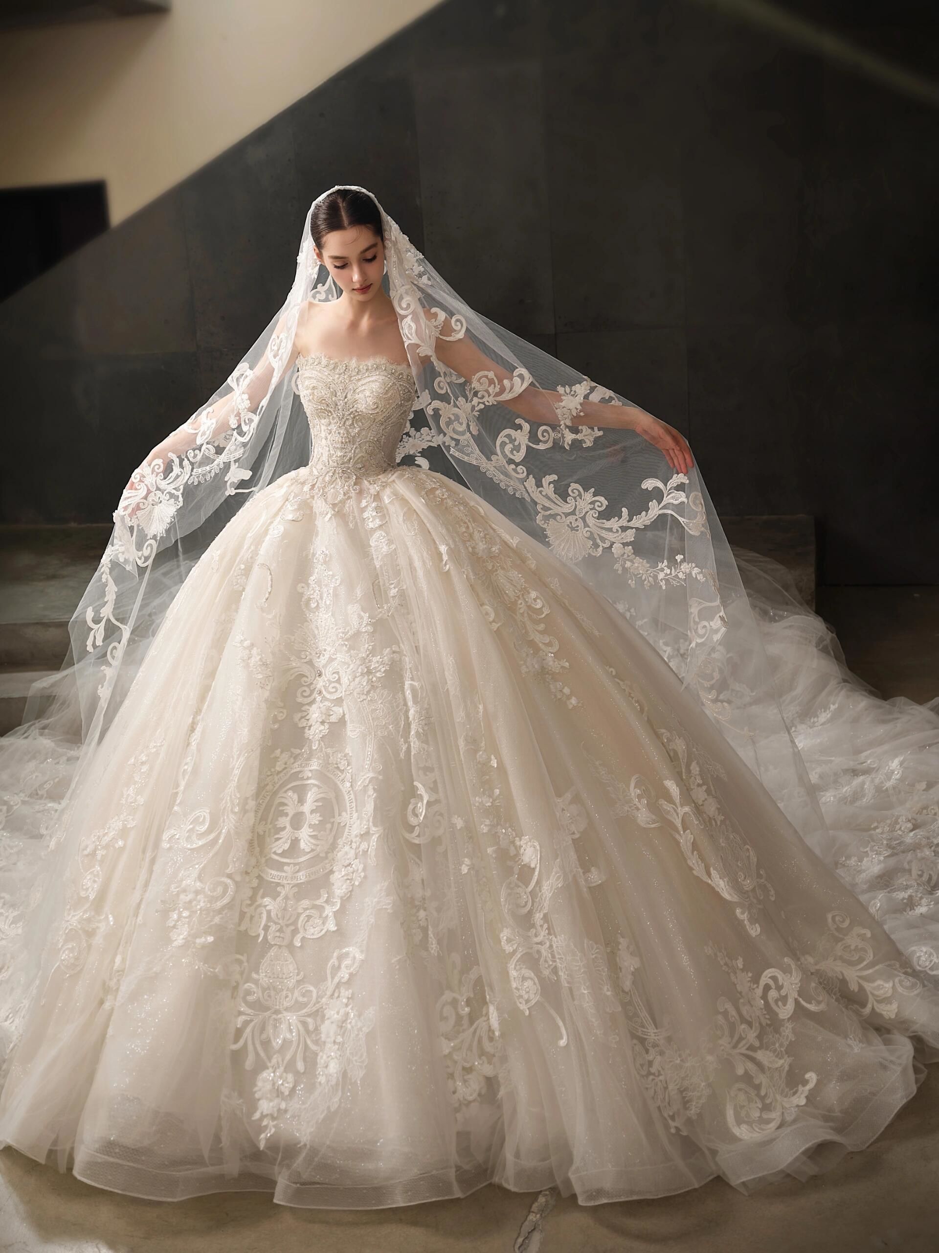 婚纱礼服丨爱有迹可循✨重工复古婚纱