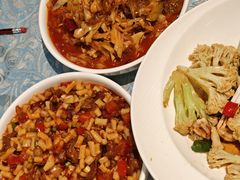 香辣有机花菜-巴扎美食·新疆菜·西域歌舞表演餐厅(新疆大厦店)