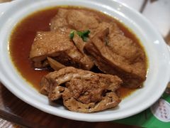 油豆腐塞肉-丫丫蟹庄·苏式园林农家乐·阳澄湖大闸蟹(阳澄湖莲花岛店)