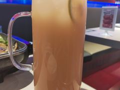 蜜桃养乐多-鱼酷活鱼烤鱼(恒隆广场店)