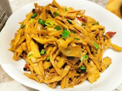 三层肉炒建瓯笋芽-四道菜·福建菜馆(新街口金鹰店)