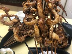 烧鱿鱼须-天宝食坊·啫啫煲大排档(西华路店)