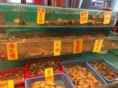 水产区-鲜入围煮花胶鸡海鲜火锅