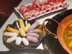 热气羊肉-京韵胡同·酱香羊蝎子火锅涮肉(长寿路店)