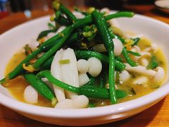 鲜菌黄瓜花-丁记盐蘸牛肉·新杭菜(河东路店)