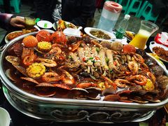 -大锅强·蒸海鲜青岛菜(吾悦广场店)