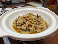 干锅肥肠。-伙工殿餐厅(吉大店)