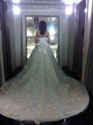 点击看大图 试衣秀-韩国天使嫁衣婚纱礼服馆(上海旗舰店)