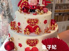 双层蛋糕-兔子妃私人定制蛋糕(城南花苑南区店)