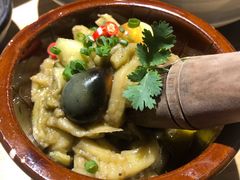 镭钵茄子-嫩芽·重庆菜馆(十八梯露台观景店)