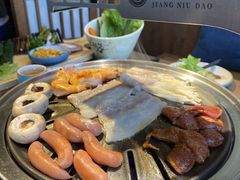 -明洞阿姨·韩式酱蟹烤肉·创意料理(三元桥店)