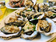 蒜蓉蒸生蚝-浩海美食店(闸坡店)