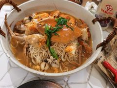 膏蟹拌面-十面欢腾·海鲜面·台式Bistro(长乐路店)