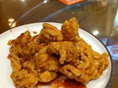 -东来菜馆•手抓海鲜家常菜•海鲜锅贴(鸽子窝店)