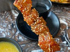 熟筋串-啊美丽炭火烤肉(滑翔一店)
