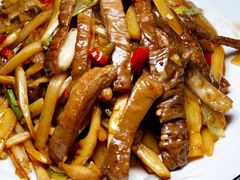 酸笋炒大肠-牛八宝桂林米粉(八里庄店)