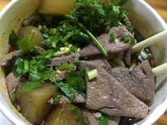 生烫猪肝粉/面-王记生烫牛杂面馆(兰陵路店)