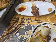 -東豫狼鲜货烧烤. 碳火烤鱼. 小龙虾(上海首店)