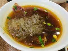 牛肉粉丝汤-草桥清真牛肉锅贴扁食店