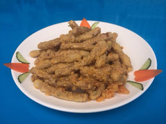咸蛋皇焗荼树菇-快活林食家