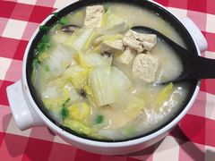 炖8小时榆林豆腐汤-西贝(金桥店)