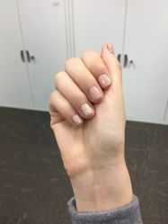 奶茶色+金色-LILY NAILS美甲美睫