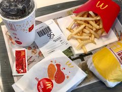 延边风味芝芝板烧鸡腿堡尝鲜套餐-麦当劳(红唐店)