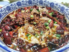 水煮牛肉-洪霞餐馆