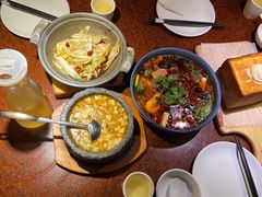 海鲜毛血旺-绿茶餐厅(华联万柳店)