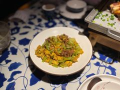 滑蛋小炒牛肉-绿茶餐厅(乐峰广场店)