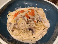干贝三文鱼籽奶油意面-nata&bica(松江大学城店)