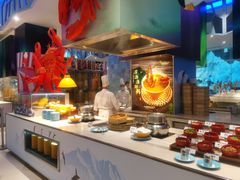 自助取餐区-帝企鹅自助餐厅•儿童岛•真企鹅(长隆企鹅酒店)