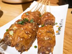 -路边摊小炉子烧烤