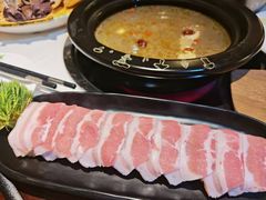 -热火朝天鲜切牛肉火锅(南强街巷店)