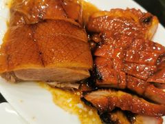 烧鹅叉烧双拼-丽的面家(多宝路店)