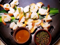 龙井凤尾虾-绿茶餐厅(西单老佛爷店)