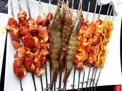 羊肉串-桃园烧烤·砂锅(商业步行街店)