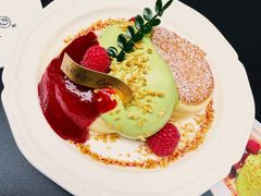 抹茶树莓松饼-楸楸QiuQiu