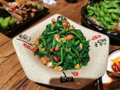 菠菜花生米-铁人烧烤(北京店)